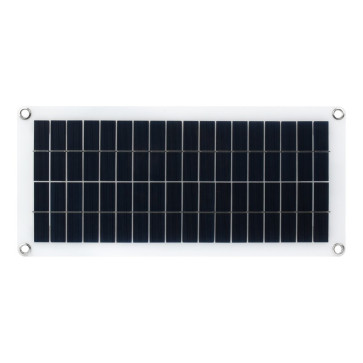 Semi-flexible Polycrystalline silicon Solar Panel (18V 10W)