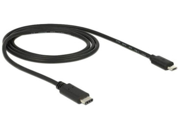 Delock USB 2.0-Kabel USB C - Micro-USB B 1 m