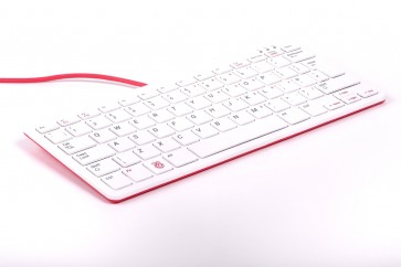 Original Raspberry Pi Keyboard (DE) - Red