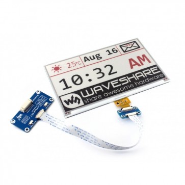 7.5inch E-Ink display HAT, three-color (640x384)