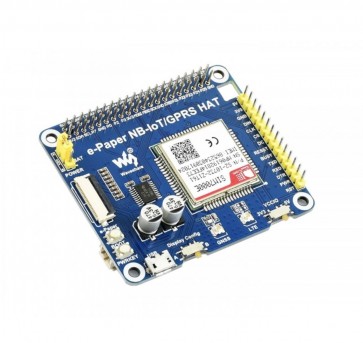 e-Paper IoT Driver HAT for Raspberry Pi, Supports NB-IoT/eMTC/GPRS
