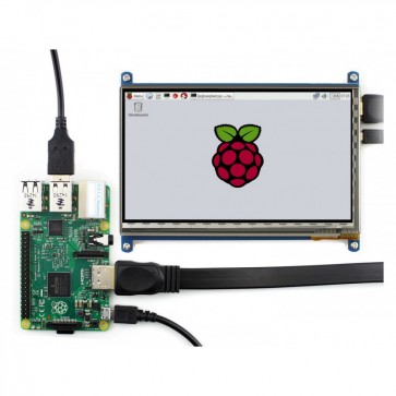 Waveshare Display 7inch HDMI LCD (C), 1024×600, IPS