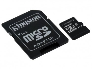 Kingston microSDHC-Karte UHS-I 32 GB