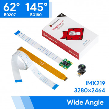 Raspberry Pi Official Camera Module V2 with 8 Megapixel IMX219 Wide Angle 175 Degree Replacement