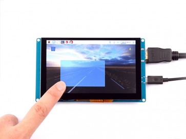 5 Inch Capacitive Touch Screen 800x480 HDMI Monitor TFT LCD Display für Raspberry Pi