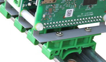 DIN-RAIL Kit Type-2 - Perpendicular to Rail - for Raspberry Pi