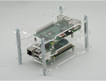 Multi-Pi Stackable Raspberry Pi Case