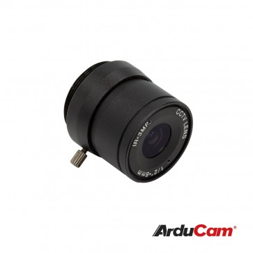 Arducam Lens for Raspberry Pi HQ Camera, Wide Angle CS-Mount Lens