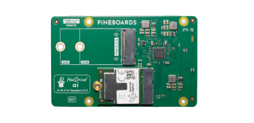 HatDrive! AI Coral Edge TPU Bundle (NVMe 2230,2242 GEN 2) for Raspberry Pi 5
