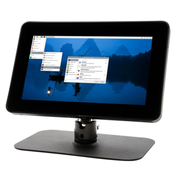 KKSB Display Stand for Raspberry Pi 5 and Touch Display 2 - HAT Version
