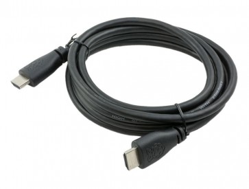 MicroHDMI to Standard HDMI (A/M), 2m Kabel, Schwarz 