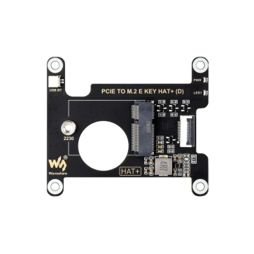 PCIe To M.2 E KEY HAT (D) For Raspberry Pi 5