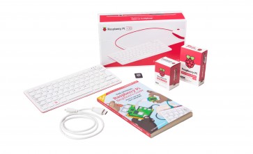 Raspberry Pi 400 Kit, US Tastatur Layout - US Netzteil