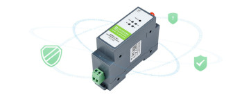 Rail-Mount Serial Server, RS485 to WIFI/Ethernet Module