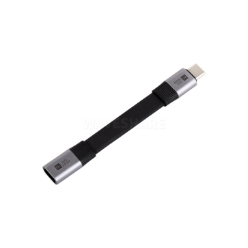 USB4 V2.0 Full-featured Type-C Short Extension Cable (straight male port)