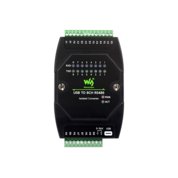 USB TO 8CH RS485 Industrial Grade Isolated Converter
