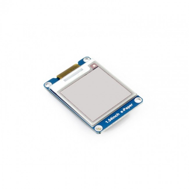 4-Wire SPI E-Paper Electronic Screen Panel with Embedded Controller SPI Interface for Raspberry Pi Resolution 3.3v 3-Wire SPI 200x200 Resolution E-Ink Display Module 1.54inch e-Paper Module 