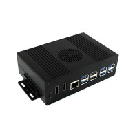Multi-functional All-in-one Mini-Computer Kit Designed for Raspberry Pi 5, PCIe to 4-ch USB 3.2 Gen1