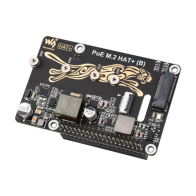PCIe To M.2 Adapter With PoE Function (B) For Raspberry Pi 5