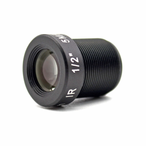 EDATEC M12 Camera Lens, 1/2" Optical Format, 16mm Focal Length
