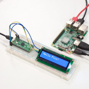 Raspberry Pi Pico Starter Kit w/ Breadboard, LED, Jumper Wire, LED, Motion Sensor Display