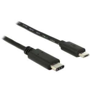 Delock USB 2.0-Kabel USB C - Micro-USB B 1 m