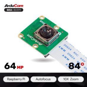 64MP PDAF&CDAF Autofocus Camera for Raspberry Pi