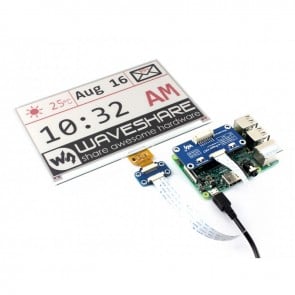 7.5inch E-Ink display HAT, three-color (640x384)