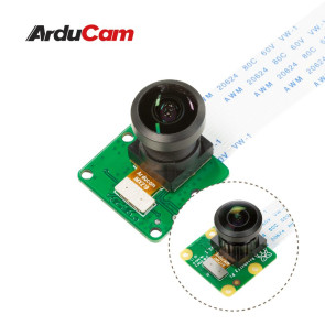 Camera Module with fisheye lens, drop in replacement for RPi V2 & Nvidia Jetson Nano Camera