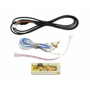 Zero Delay Arcade USB Encoder & Wire Set