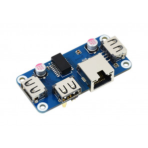 Ethernet / USB HUB HAT (B) for Raspberry Pi Series