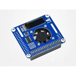 PWM Controlled Fan HAT for Raspberry Pi, I2C, Temperature Monitor