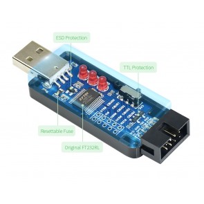 Industrial USB TO TTL Converter, Original FT232RL, Multi Protection & Systems Support