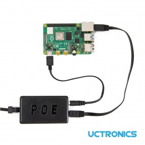 UCTRONICS UC-3AT-DC IEEE 802.3at Gigabit PoE Splitter