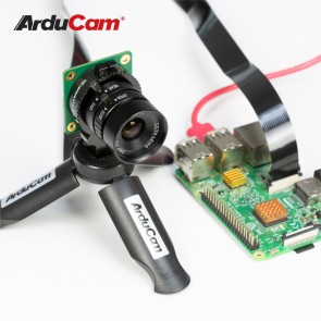 Arducam CS-Mount Lens for Raspberry Pi HQ Camera, 8mm Focal Length