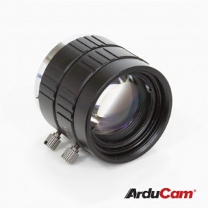 Arducam C-Mount Lens for RPi HQ Camera, 35mm Focal Length with Manual Focus and Adjustable Aperture