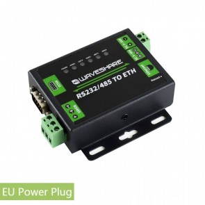 RS232/RS485 to Ethernet Converter for EU