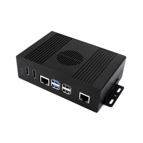 Multi-functional All-in-one Mini-Computer Kit Designed for Raspberry Pi 5, PCIe to Gigabit ETH