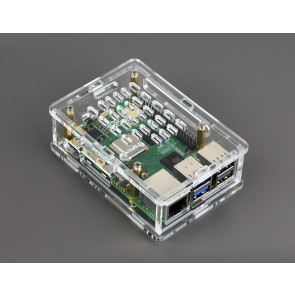 Clear Acrylic Case for Raspberry Pi 5