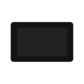 7inch 720 × 1280 Industrial HMI All-in-one Touch Display For Raspberry Pi 4 / 5