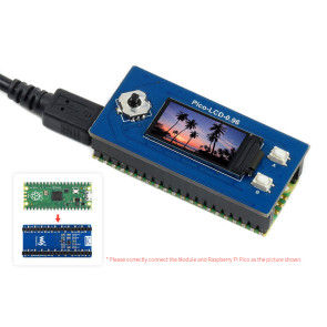 0.96inch LCD Display Module for Raspberry Pi Pico