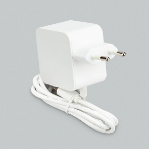 27W USB-C PD Power Supply EU Plug White