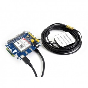 4G / 3G / 2G / GSM / GPRS / GNSS HAT für Raspberry Pi, LTE CAT4