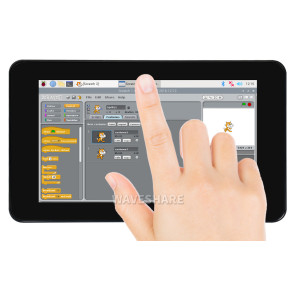 7inch Capacitive Touch IPS Display for RPi, with Protection Case