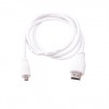 Micro-HDMI to Standard HDMI (A/M), 1m Kabel, weiss