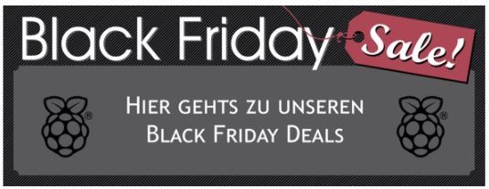 Black Friday Deals -  24. - 27. November 2017