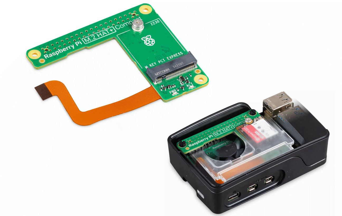 Raspberry Pi M.2 HAT+ Compact